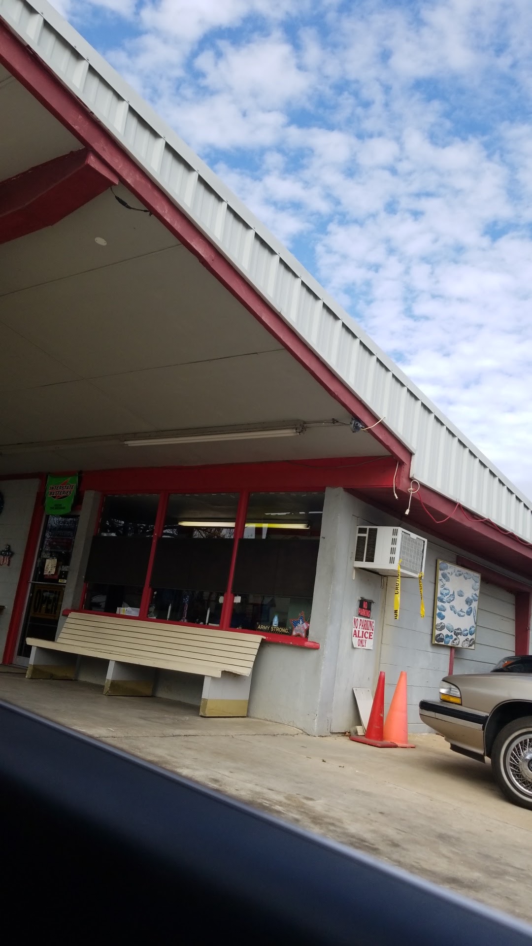 Customer vehicle serviced at Oscar's Continued